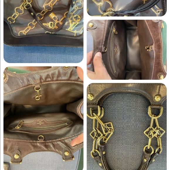 Auth rare louis-vuitton purse Musette Chain Link Monogram Rare Finds - Picture 15 of 15
